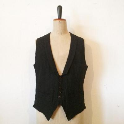 DjangoAtour/ANOTHERLINE/VICTORIANS LINEN WAISTCOAT