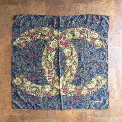 CHANEL / Vintage / 50's～60's France / Silk Stole