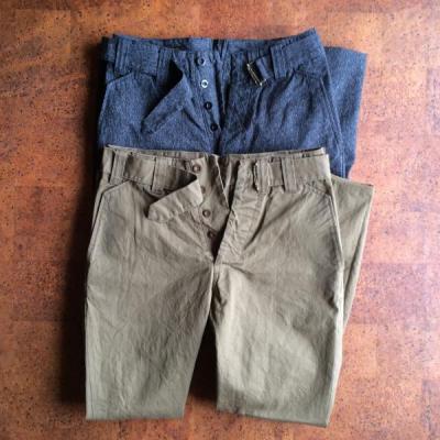 Django Atour / TANKER WORK (CHINO・S/P) TROUSERS