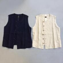 DjangoAtour/ authenticmade/ DA F.W HEAVYLINEN VEST