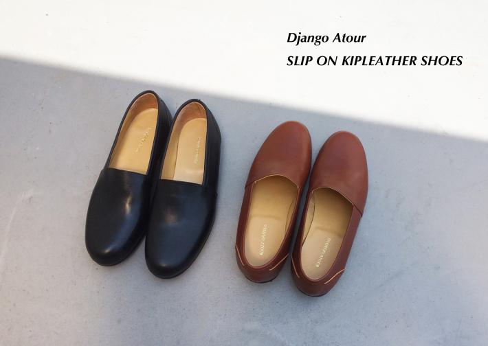 Django Atour / SLIP ON KIPLEATHER SHOES