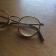 Vintage/ Used/ 30's French / Round Reading Glasses