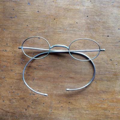 Vintage / Used / 30's French / Reading Glasses