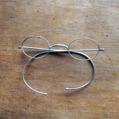 Vintage / Used / 30's French / Reading Glasses