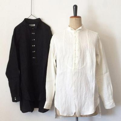 DjangoAtour/ANOTHERLINE/AL WINGCOLLAR LINEN SHIRT