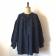 Antique/Vintage/1900's France/ Indigo Linen Smock