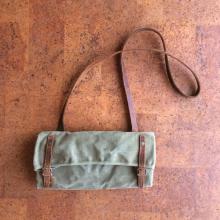 Vintage / 40's Belgium / Canvas Tool Bag