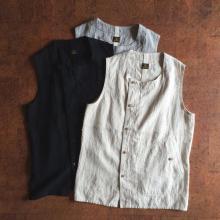 Django Atour / FRENCH FARMERS LINEN VEST