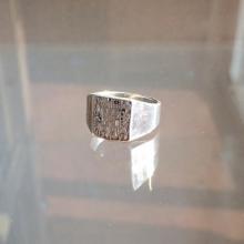 Vintage / 40's Belgium / Silver Ring