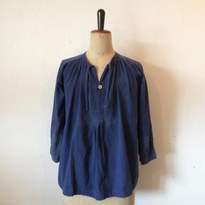 Vintage / 30s France / Indigo Cotton Smock