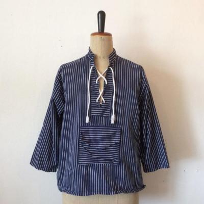 Vintage / 1950'〜60's France / Stripe Smock Shirts