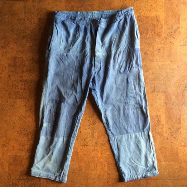 Vintage / Used / LE MONT ST MICHEL / 's France / Indigo Twill