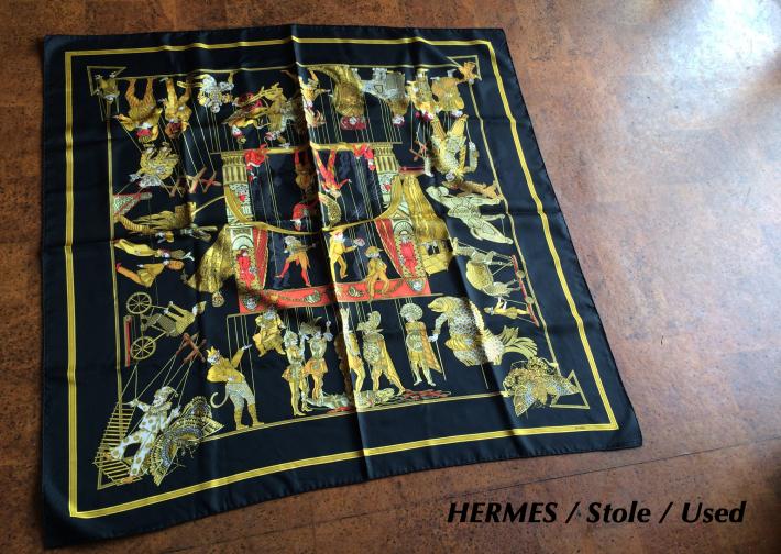 HERMES / Stole / Used