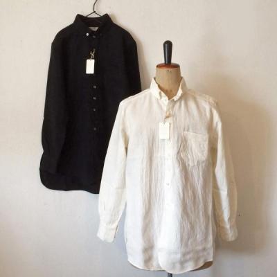 Django Atour/AL/ ANOTHERLINE ROUNDCOLLAR B.D.SHIRT