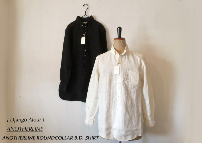 Django Atour/ ANOTHERLINEAL / ANOTHERLINE ROUNDCOLLAR B.D. SHIRT