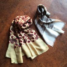 Vintage / 40'〜50's Belgium / Silk stole