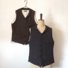 Django Atour / ANOTHERLINE / TWEED FROCK VEST