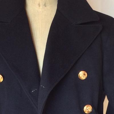 Vintag / Deadstock / 60's Italian Army Peacoat