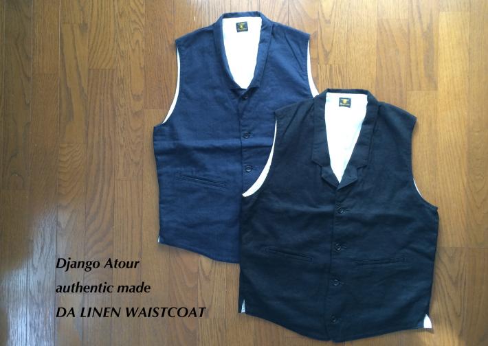 Django Atour / authentic made / DA LINEN WAISTCOAT