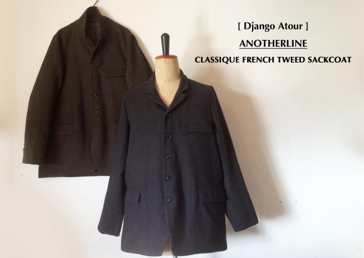 Django Atour / ANOTHERLINE / CLASSIQUE FRENCH TWEED SACKCOAT