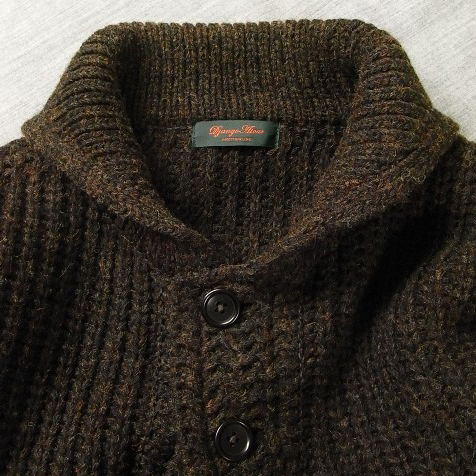 Django Atour / ANOTHERLINE / CLASSIC SHAWLCOLLAR OUTERKNIT