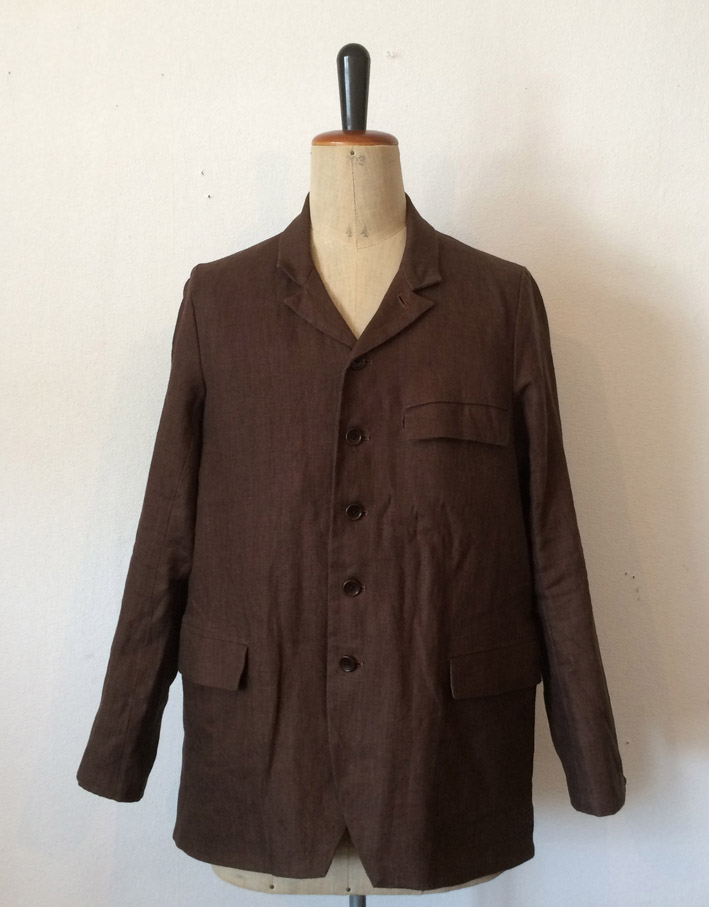 Django Atour/ AL/ CLASSIQUE FRENCH LINEN SACKCOAT