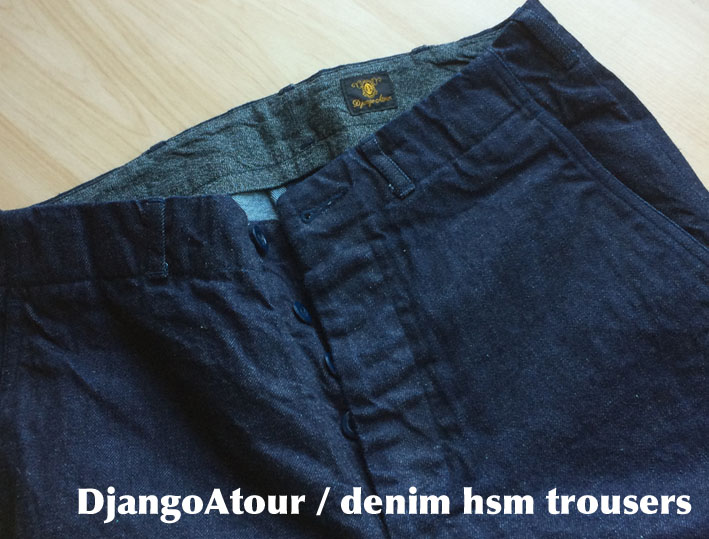 DjangoAtour / denim hsm trousers