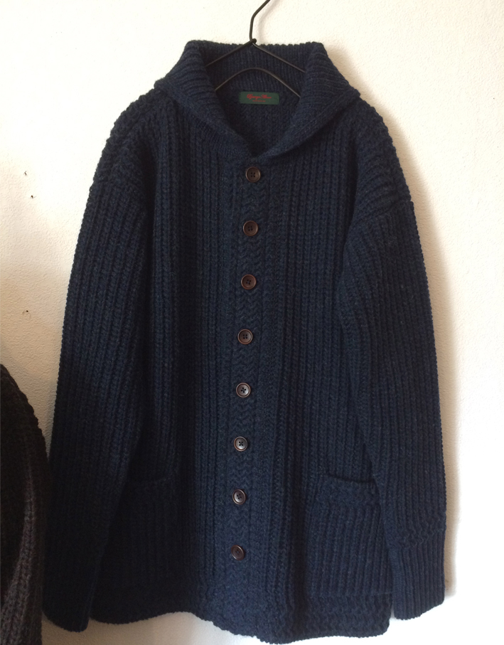 Django Atour / ANOTHERLINE / CLASSIC SHAWLCOLLAR OUTERKNIT