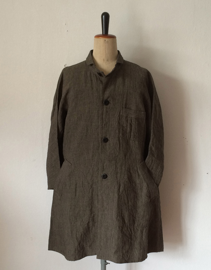 Django Atour / ANOTHERLINE / CLASSIC FARMERS LINEN COAT