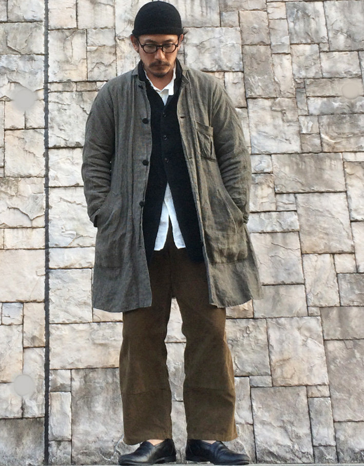 Django Atour / ANOTHERLINE / IRISH-WORKER HEAVYLINEN TAILOR JKT