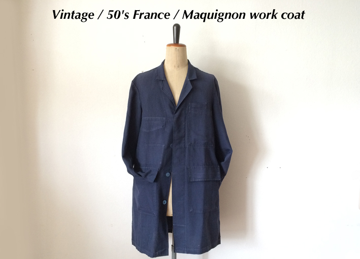 Vintage / 50's France / Maquignon work coat