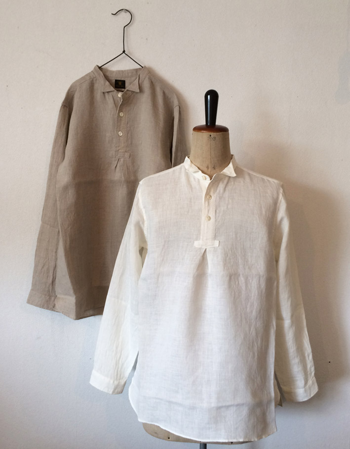 Django Atour / authentic made / DA PETIT-W/C LINEN PULLOVER