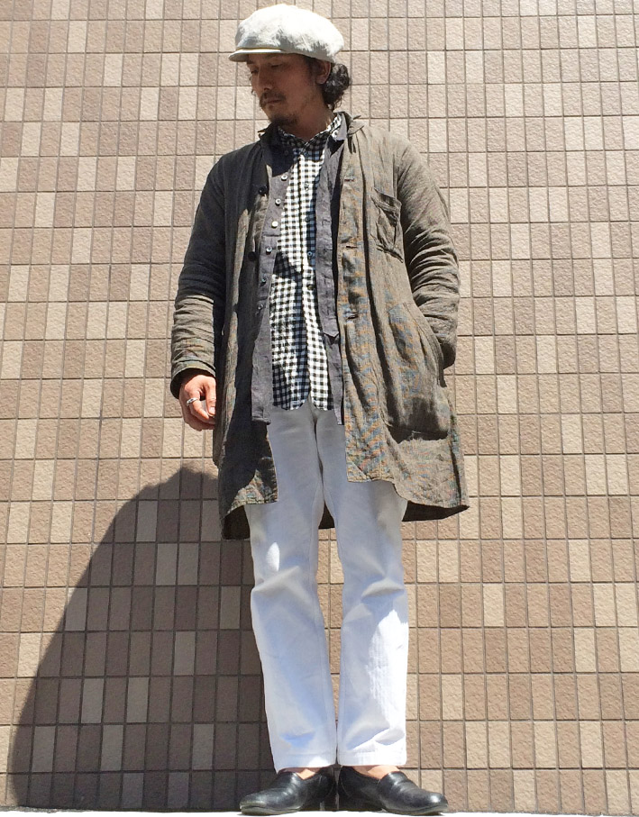 Django Atour / ANOTHERLINE / CLASSIC FARMERS LINEN COAT