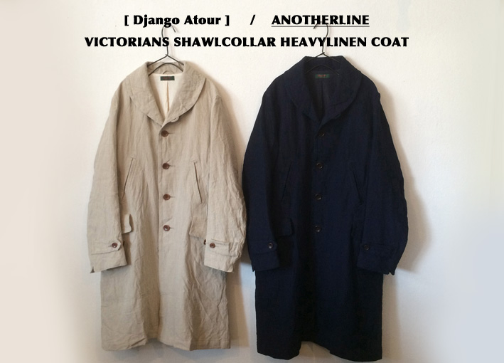 Django Atour/ AL / VICTORIANS S-C HEAVYLINEN COAT