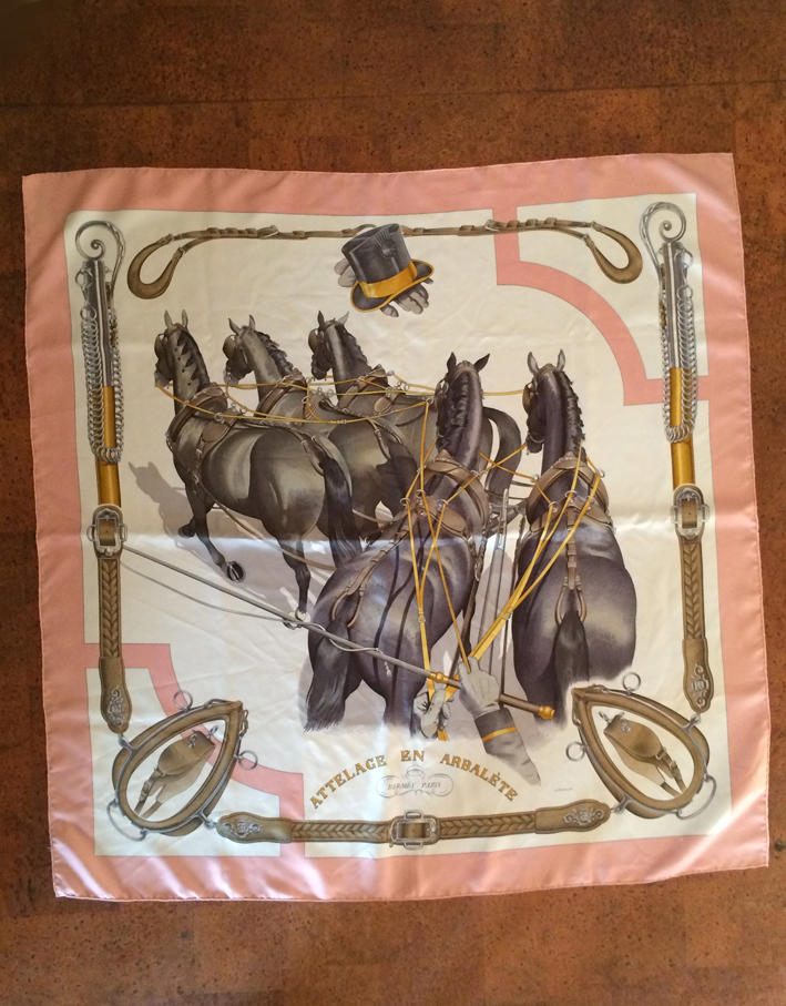 HERMES / Stole / Used