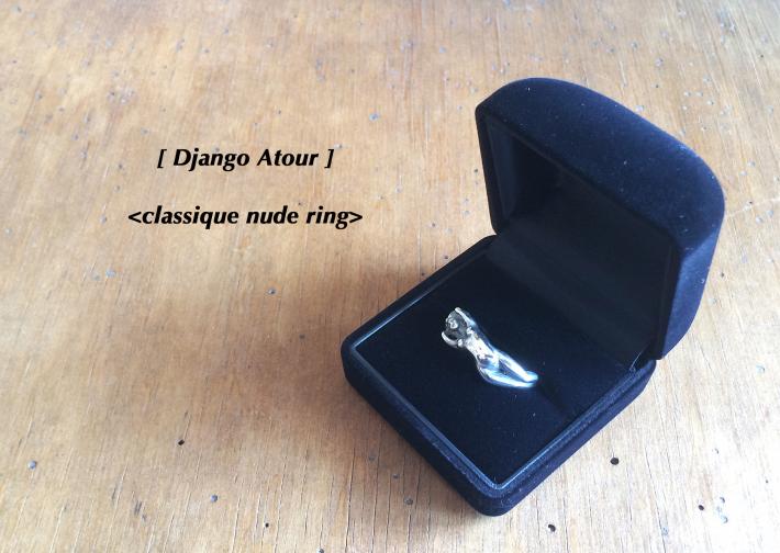 Django Atour / classique nude ring