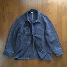 Vintage / 50's France / FRENCH WORK WOOL SHIRT