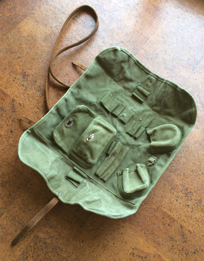 Vintage canvas best sale tool bag