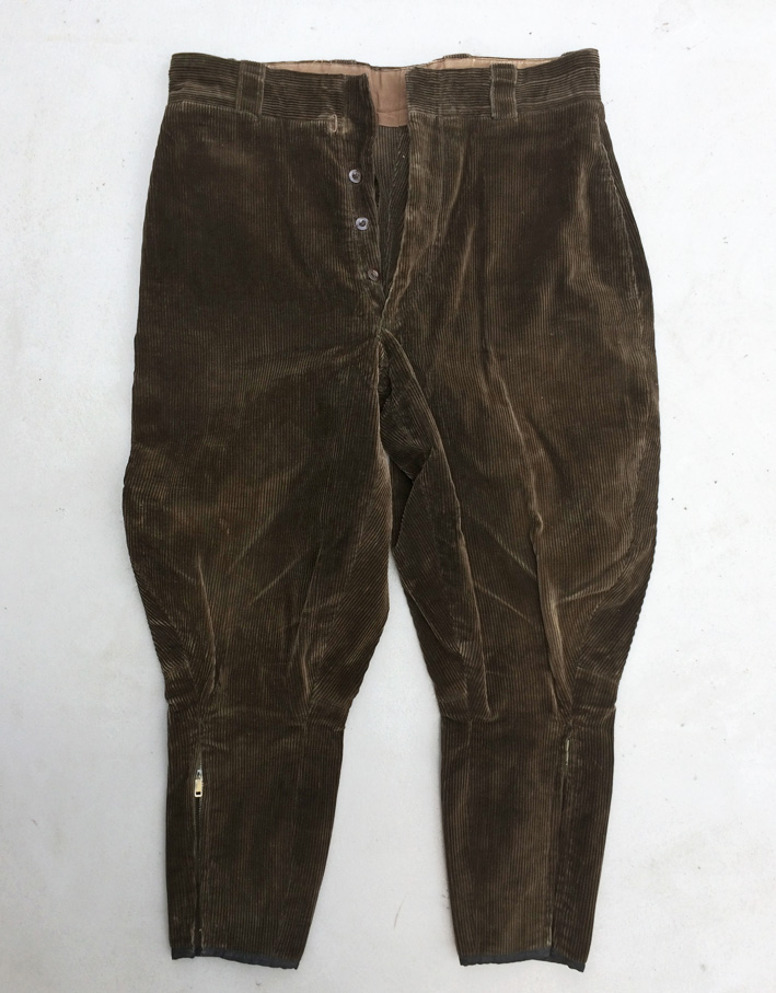 Vintage / Used / 50's France / Corduroy Jopper Pants