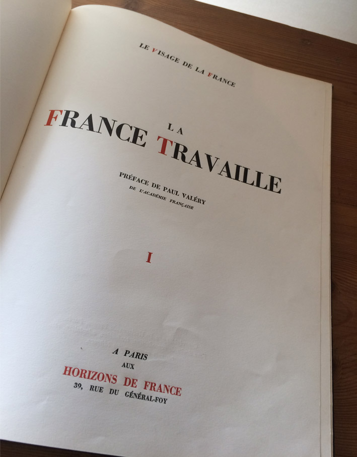 消費税無し フランス La France Travaille 鉄道事業 資料本 ビンテージ 