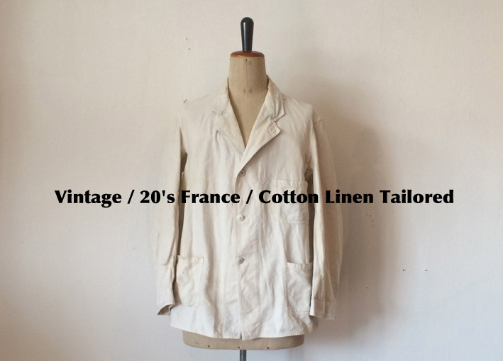Vintage French work tailored jacket